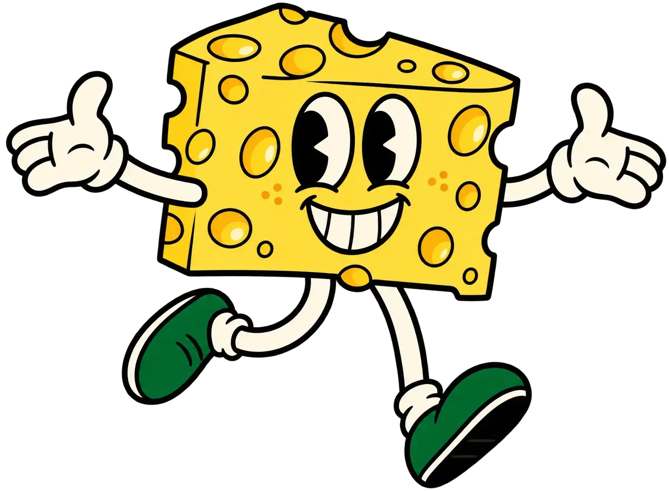 Mr Cheese Mascot