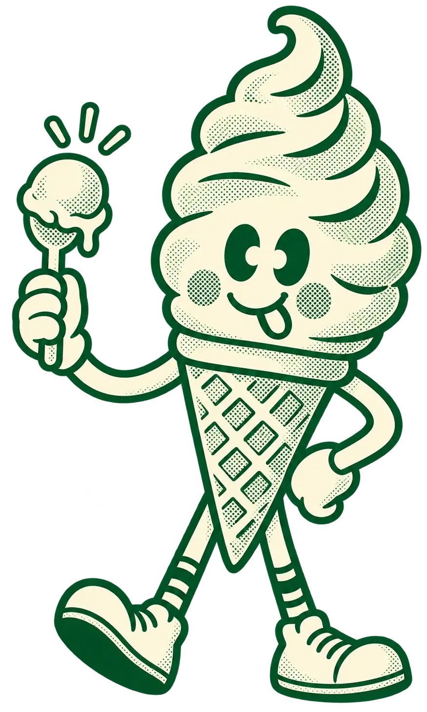 Mr Icecream Mascot