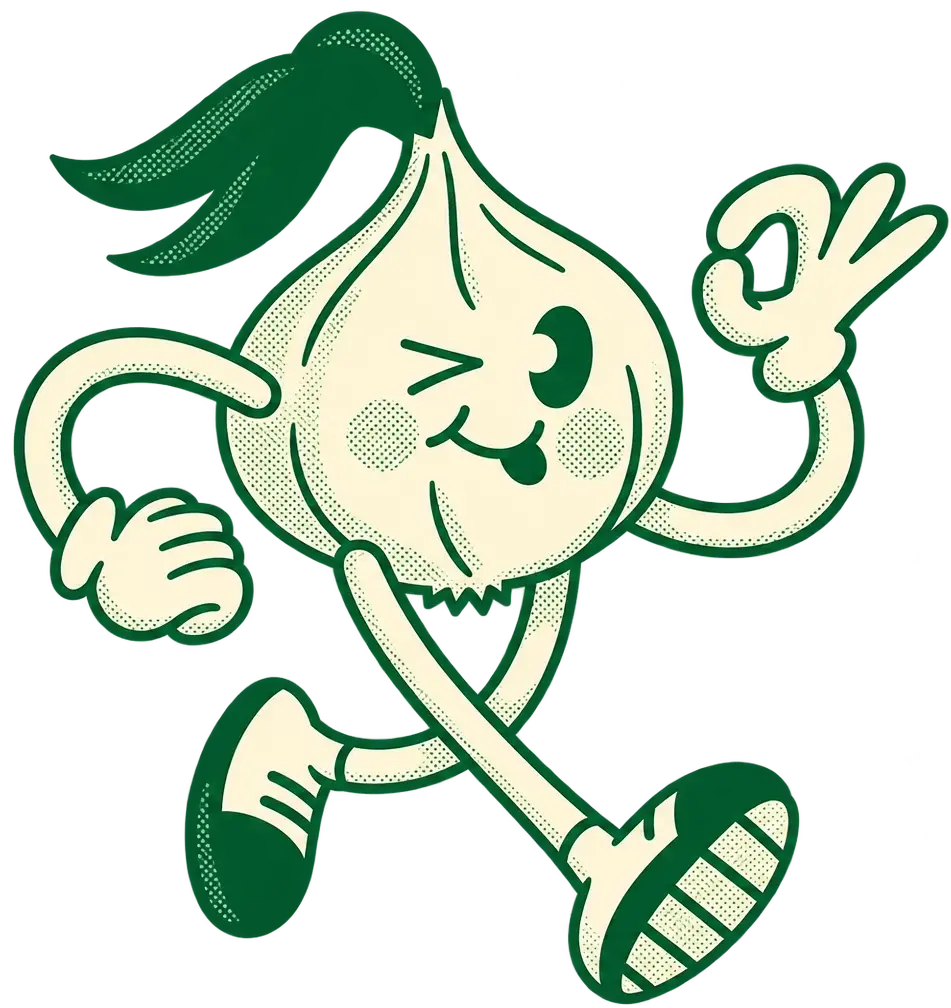 Mr Onion Mascot