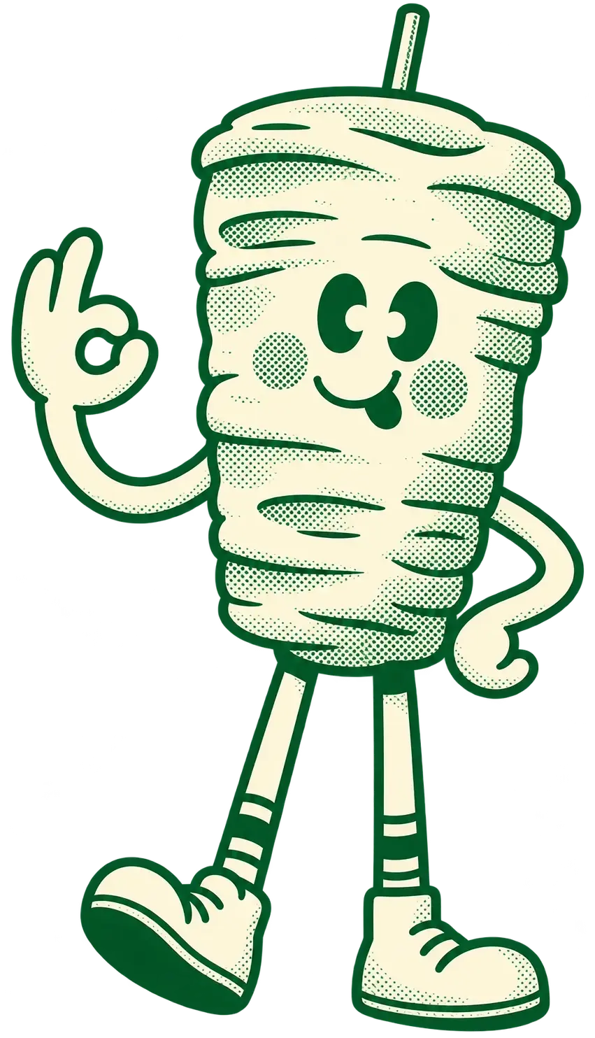 Mr Soda Mascot